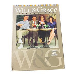 Will And a Grace Season One DVD Set‎ 4 Discs With Outer Case Debra Messing